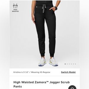 FIGS - Highwaisted Zamora Scrub Pants, Size L